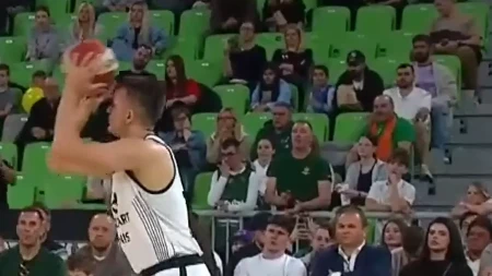Crno-bijeli slavili u Ljubljani: Partizan srušio Cedevita Olimpiju