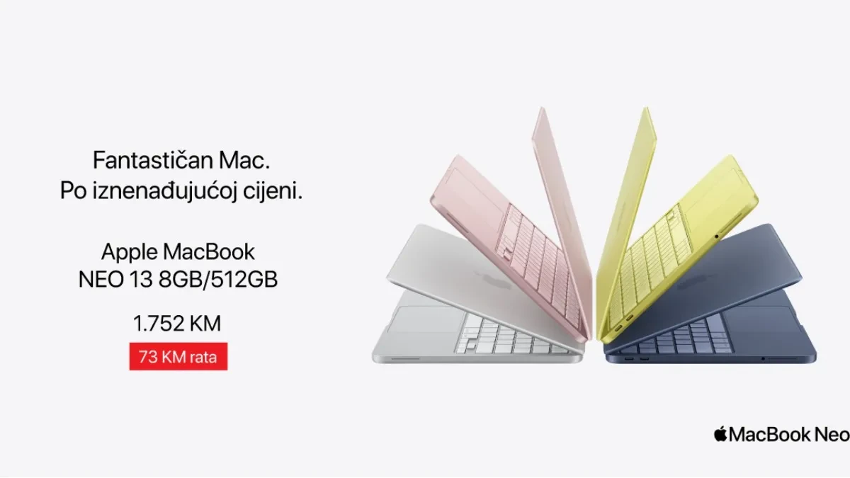 Nova generacija laptopa sada u m:tel ponudi – MacBook Neo