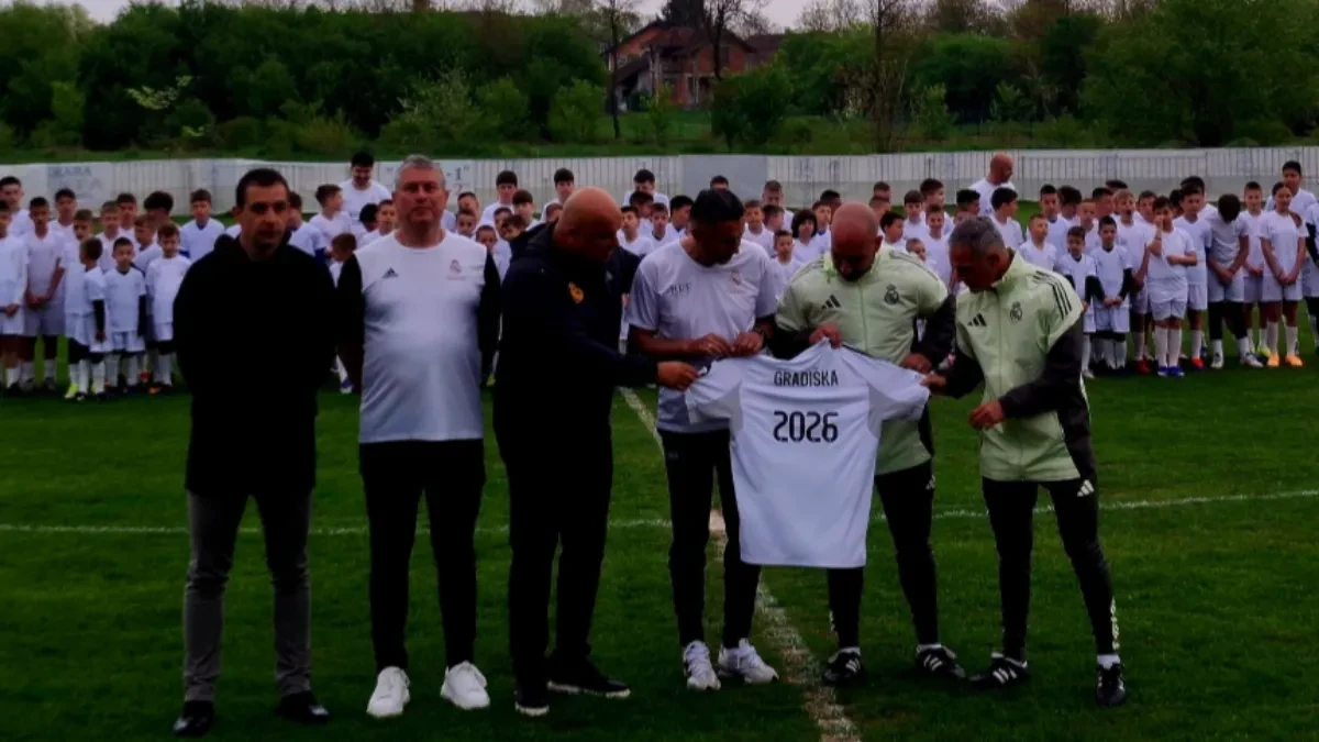 Real Madrid u Gradišci: Počeo kamp Kraljeva na stadionu Obradovca