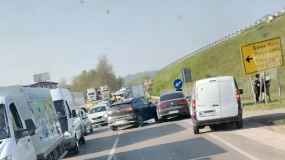 Kolaps kod Klašnica: Sudar zaustavio saobraćaj