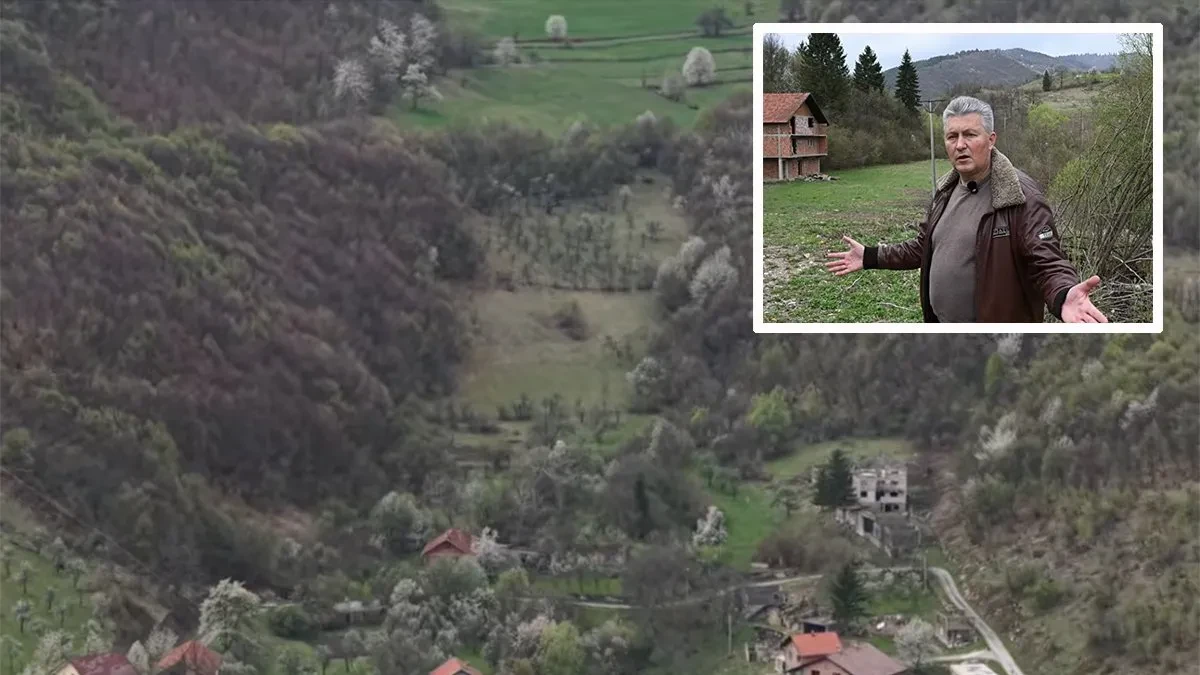 Prodao kuću u Njemačkoj i kupio pola sela u BiH: Pero želi oživjeti Postinje i vratiti ljude na ognjišta