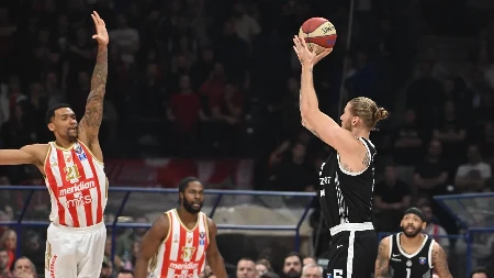 Spektakl Evrolige na m:tel-u: Crvena zvezda i Partizan uživo na Arena 1 Premium