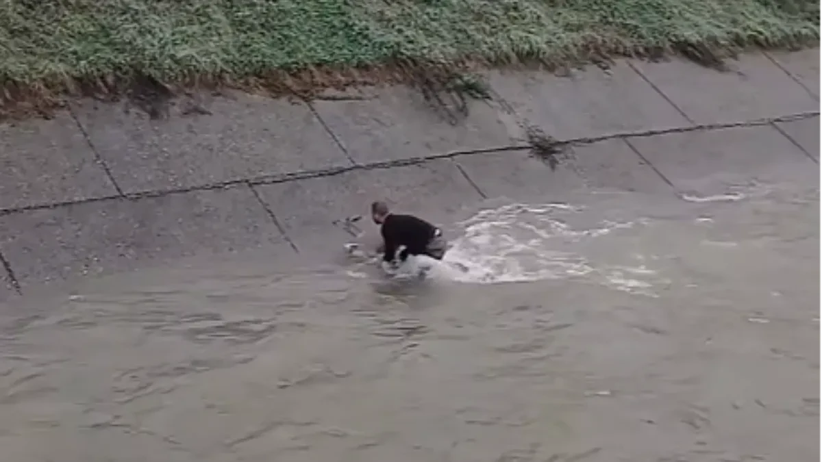 Ljudskost na djelu: Jovan iz Bratunca ušao u rijeku i spasio srnu (VIDEO)