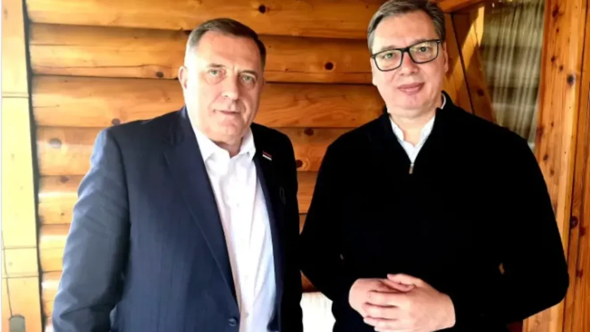 Sastali se Dodik i Vučić: Poznate teme razgovora (FOTO)