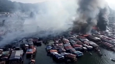 Vatrena stihija na Borneu: Požar uništio 1.000 domova 