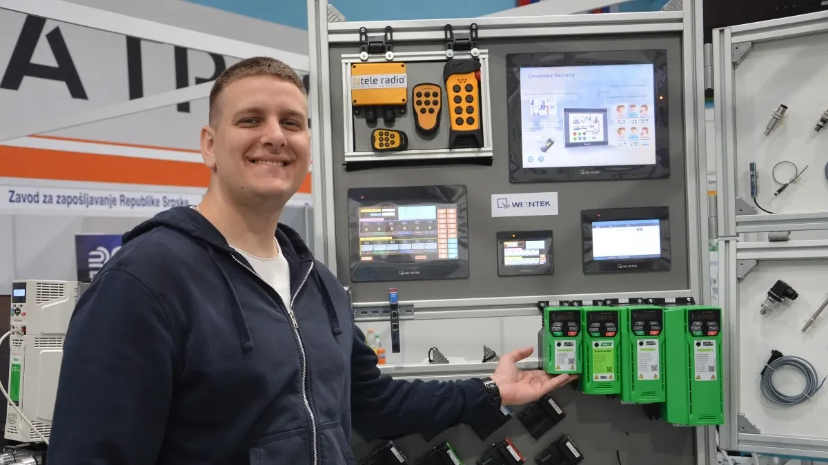 Nemanja Radumilo živi svoj san: Mladi inžinjer mehatronike zagovara automatizaciju industrijskih postrojenja