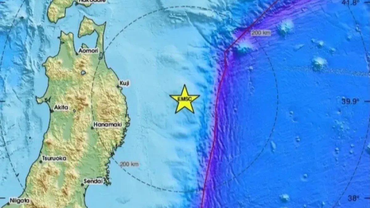 Jak zemljotres u Japanu