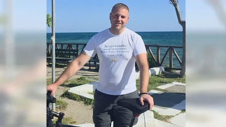 Banjalučanin Aleksandar Đekić biciklom stigao u Uranopolis 