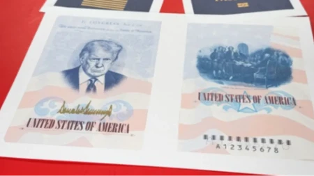 SAD uvode pasoše sa likom Donalda Trampa