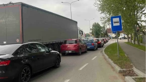 Sudar u Lazarevu: Izbjegavajte ovaj pravac, stvorene ogromne gužve