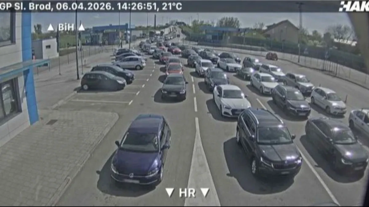 Velike gužve na izlazu iz BiH: Čeka se i do četiri sata