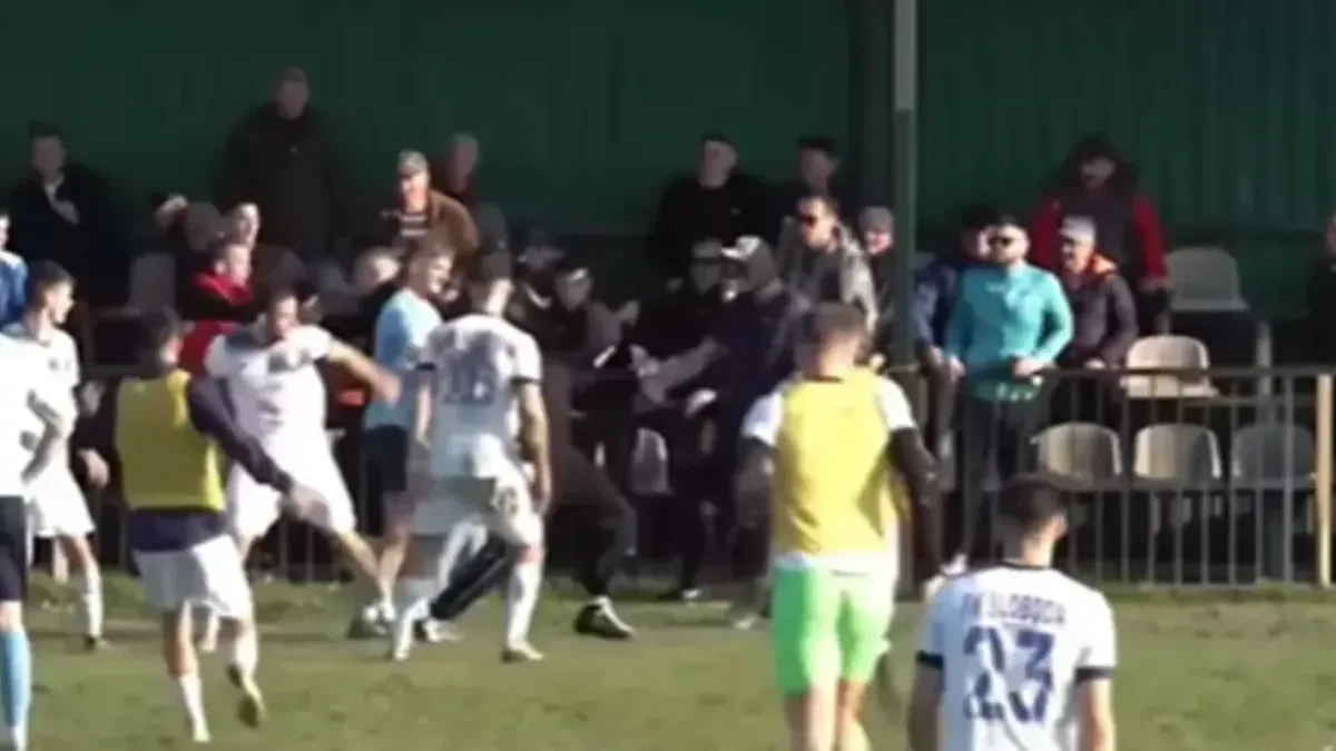 Nezapamćen skandal: Huligani utrčali na teren i tukli igrače Slobode