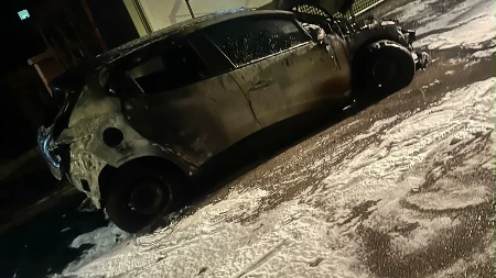 Oglasila se policija o požaru na putničkom automobilu u Gradišci