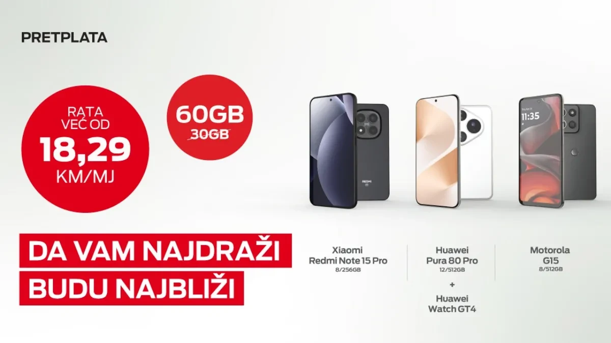 Vrhunski telefoni uz još više interneta u novoj m:tel ponudi