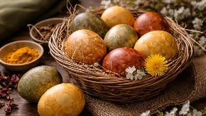 Kako napraviti mermerne šare na vaskršnjim jajima bez vještačkih boja