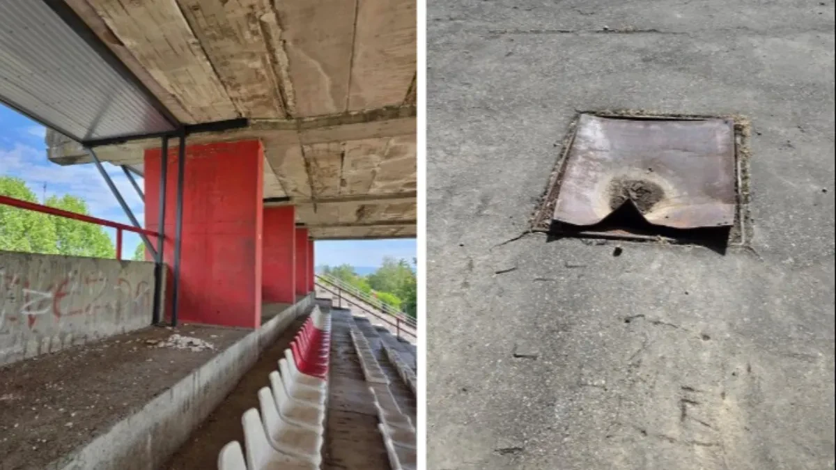 Gradski stadion u Gradišci u fazi raspadanja: Građani zabrinuti situacijom