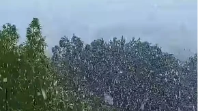 Šok u Cazinu: Prije nekoliko sati bilo 20 stepeni, a sada pada snijeg (VIDEO)