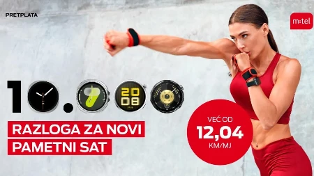 m:tel vam donosi 10 000 razloga za pametni sat