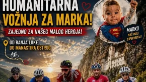 Humanitarna biciklistička vožnja za liječenje dječaka Marka