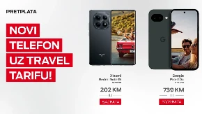 Izaberite svoj novi telefon i m:tel Travel tarifu