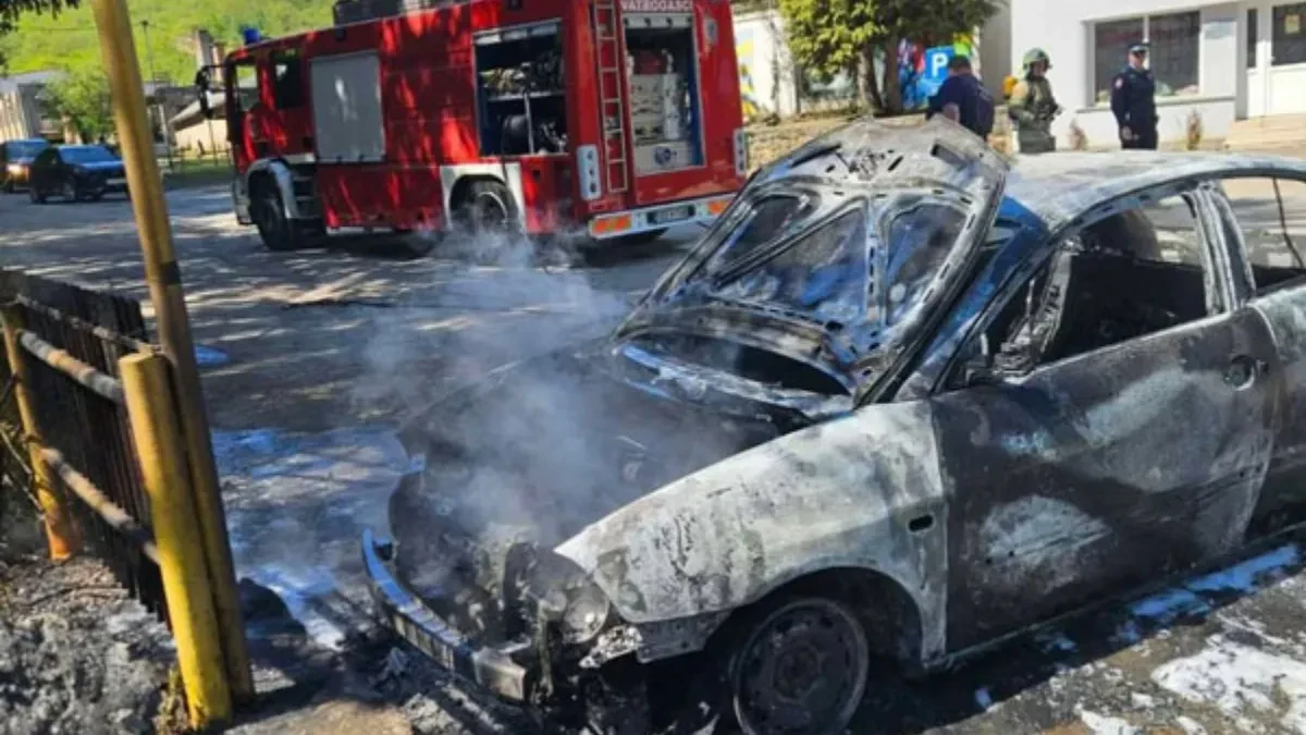 Uhapšen Prijedorčanin koji je zapalio automobil sugrađaninu (FOTO)