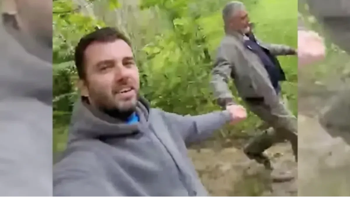 Dobra volja i humor: Čeda i Aca se snimali u šumi (VIDEO)