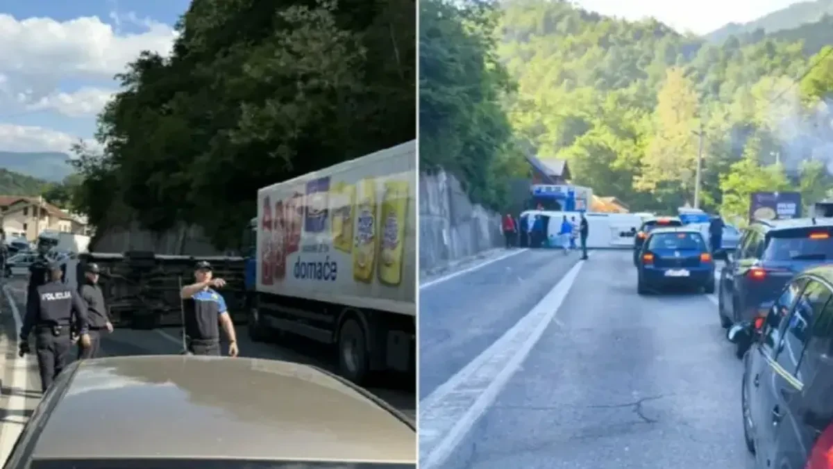 Pet osoba povrijeđeno u nesreći na magistralnom putu Konjic - Jablanica