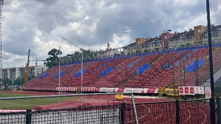 Gradski stadion u Banjaluci poprima novi izgled: Radovi na istočnoj tribini u toku