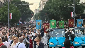 Spasovdanska litija ulicama Beograda