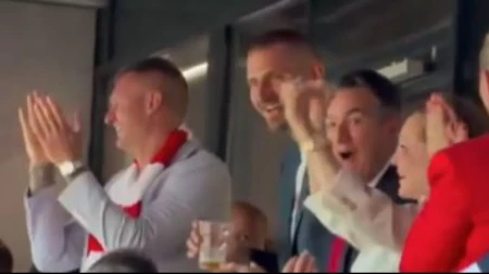 Jokić euforično slavio i nazdravljao za gol Aresnala: Evo šta je pio