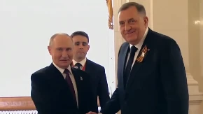 Vladimir Putin u Kremlju sa delegacijom iz Srpske