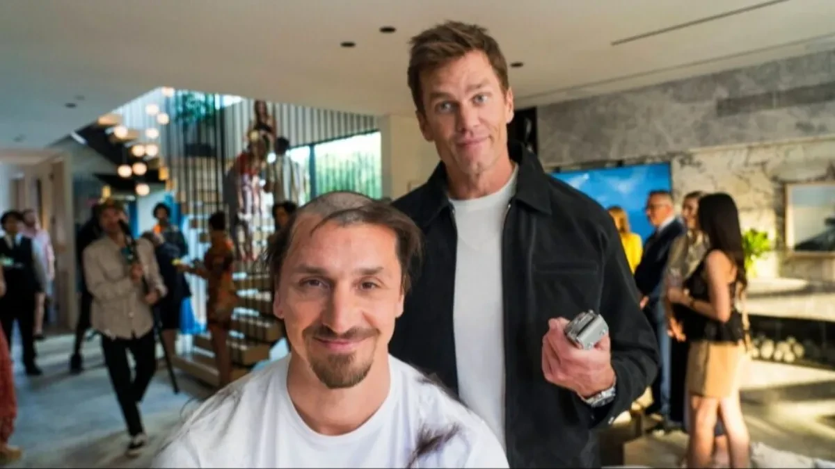 Zlatan Ibrahimović zbog opklade ostao bez frizure, Tom Brejdi ga ošišao (FOTO)