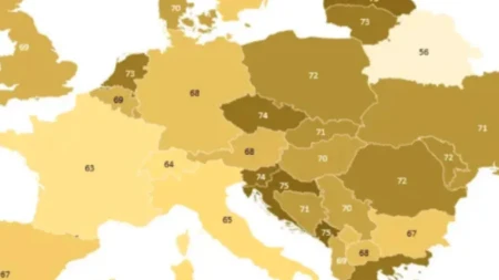 Internet bruji zbog mape koja je šokirala Balkan: BiH i Srbija bolje od Hrvatske!