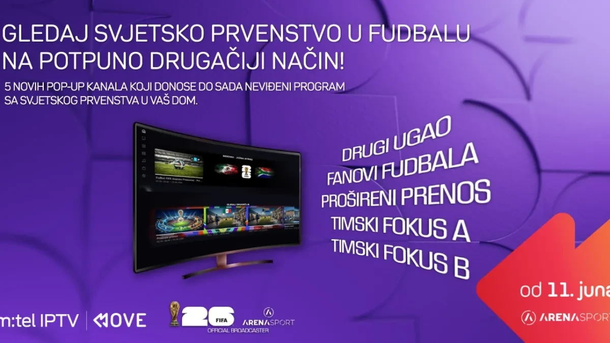 Pratite Svjetsko prvenstvo u fudbalu uz ekskluzivne Arena Sport sadržaje