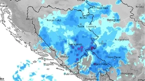 Stiže promjena vremena: Pljuskovi i nevrijeme u većem dijelu BiH