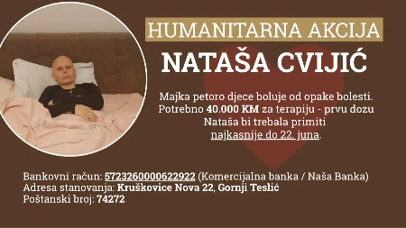 Bitka za život majke petoro djece: Nataši (32) iz Teslića hitno potreban novac za imunoterapiju 