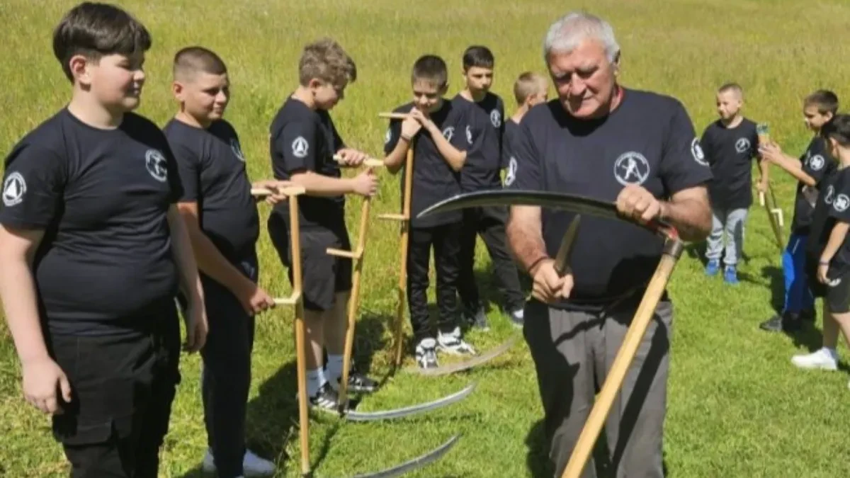 Otvorena Škola kosidbe na Balkani: Učenje o vještinama i načinju košenja