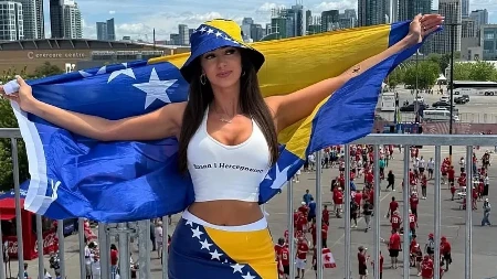 Otkriveno ko je navijačica reprezentacije BiH koja je podigla prašinu (FOTO)