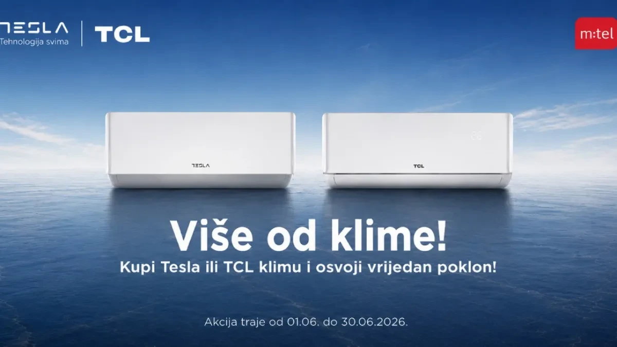Rashladite dom i obradujte se vrijednim poklonom uz Tesla i TCL klime iz m:tel ponude