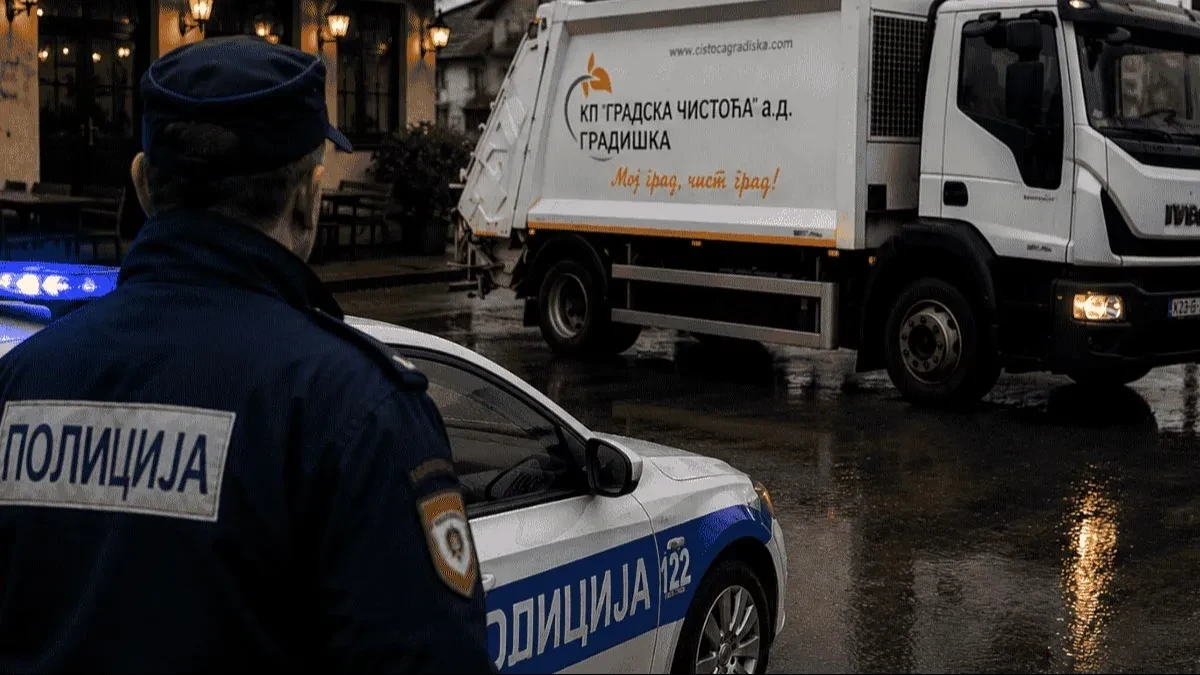 Vlasnik ugostiteljskog objekta u Gradišci ukrao komunalcima kombi: Htio istresti smeće pred drugu kafanu