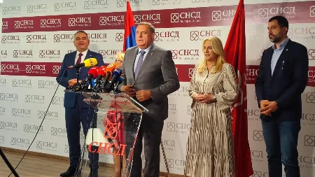 Konferencija za novinare Dodika i Cvijanovićeve: Znamo ko su naši pojedinačni kandidati