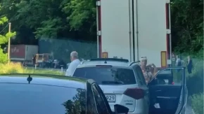 Kilometarske kolone i blokada kroz kanjon Tijesno
