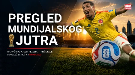 Pregled mundijalskog jutra: Kolumbijci koračaju ka prvom mjestu, kiks Engleza (VIDEO)