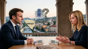 Borba za uticaj u BiH: Makron i Melonijeva "na nož" zbog nasljednika Kristijana Šmita