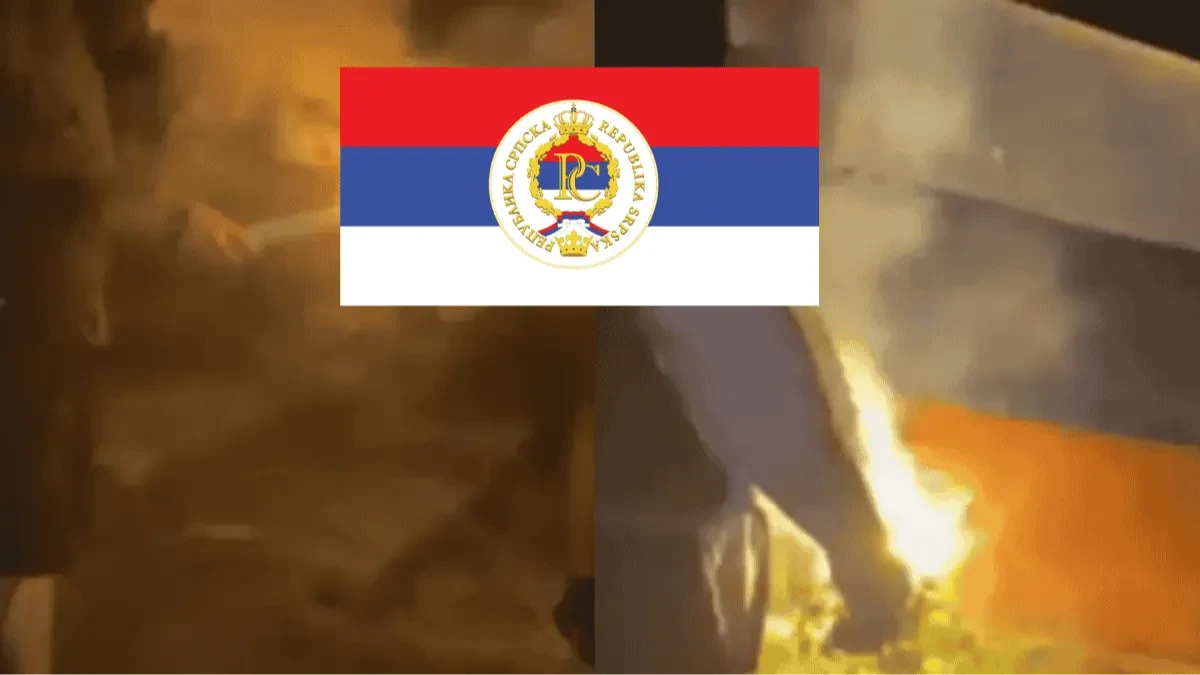 Ovo je BiH koja se nudi Srbima: Oštre reakcije iz Republike Srpske na paljenje zastave i povike “Alahu Ekber“
