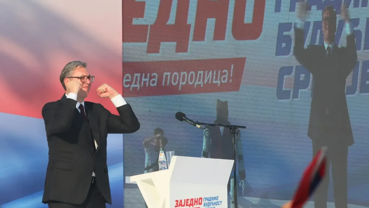 Završen skup „Srbija jedna porodica”: Prisustvovalo više od 200 hiljada ljudi