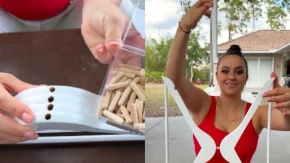 Djevojka pokazala kako da od 4 ofingera napravite stočić (VIDEO)