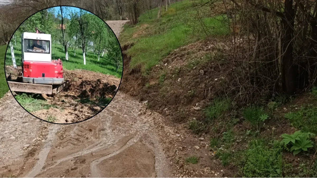 Napravili put pa aktivirali klizište: Banjalučanin 17 godina čisti "tuđu" zemlju (FOTO)