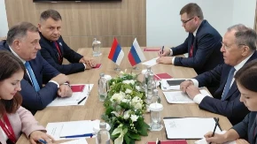 Dodik sa Lavrovom u Sankt Peterburgu