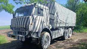 Ruski trik protiv dronova? Vozila ofarbali kao zebre da prevare vještačku inteligenciju (FOTO)